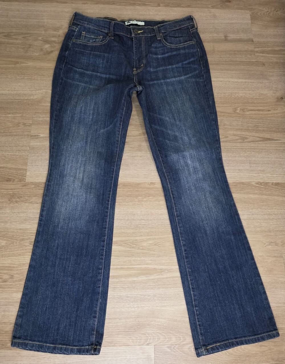Levi's 515 Bootcut Jeans Dark Wash Flap Pocket Women's Blue Denim 12